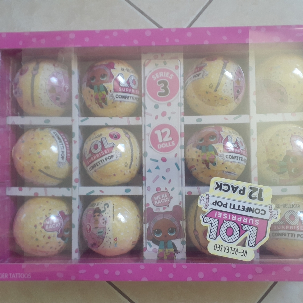 L.o.l  Surprise Re-released Confetti Pop Boz
